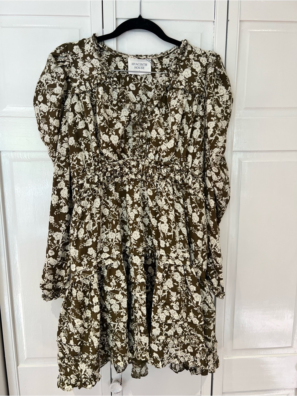 EUC Hyacinth House Tuckernuck Renee Floral Mini Dress - Picture 2 of 5